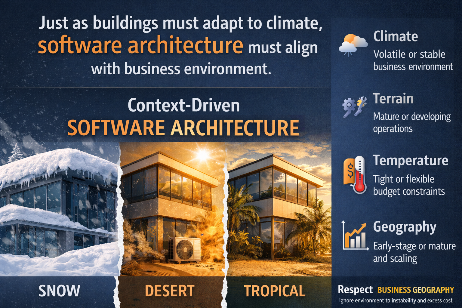 Context-Driven Architecture: Why Software Design Must Adapt to Business Geography